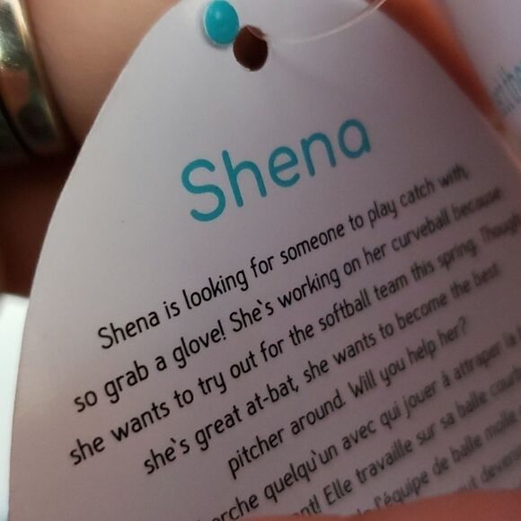 SQUISHMALLOWS 2021 Clip Shena Tie Dye Dog 3.5 inches new with tags - Picture 3 of 3